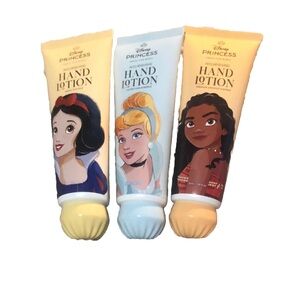 Disney Princess Hand Lotions Vanilla Rose, Apple & Hibiscus Coconut (Set Of 3)